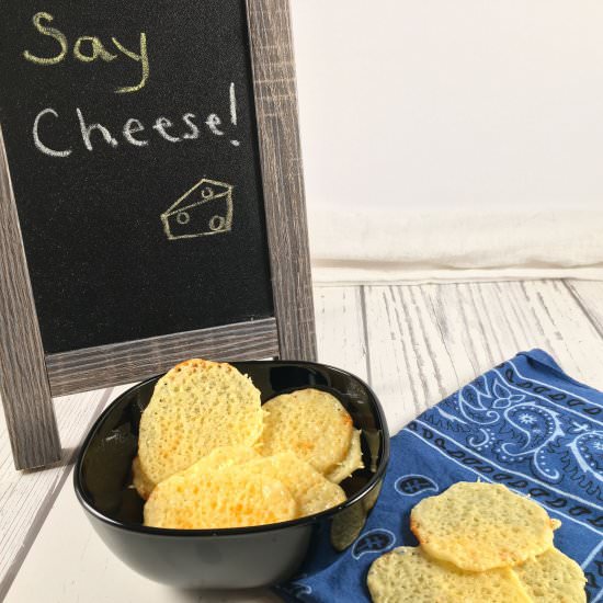 Keto Cheese Chips (2 Ingredients!) - Recipe photo by summeryule.com