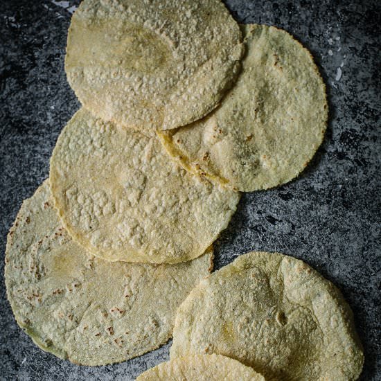 Homemade Corn Tortillas Recipe - Recipe photo by Helen Tzouganatos