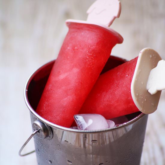 Rooh Afza Popsicles - Recipe photo by blend with spices