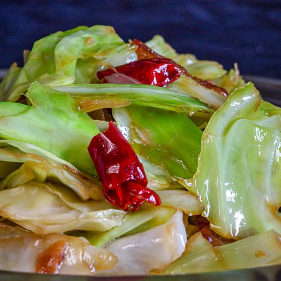cabbage stir fry - Recipe photo by cookingwithlei