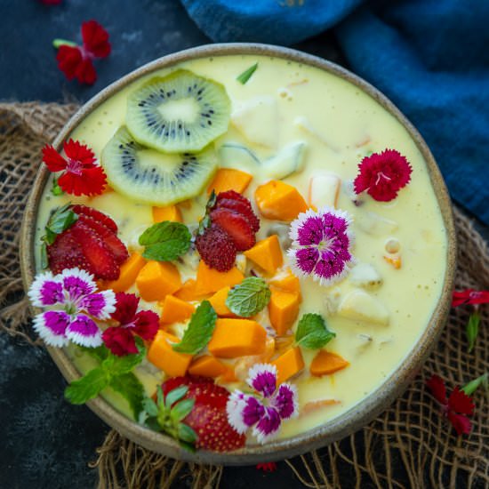 Fruit Custard - Recipe photo by Whiskaffair