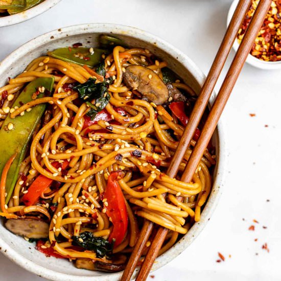 Vegetable Lo Mein - Recipe photo by eatwithclarity