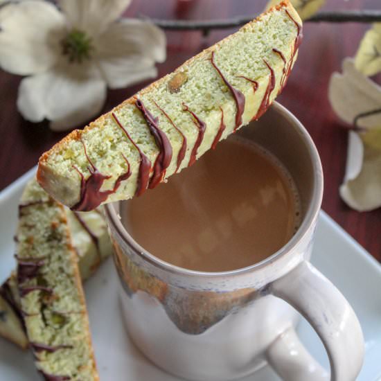 Pistachio Biscotti - Recipe photo by Recipesinspiredbymom