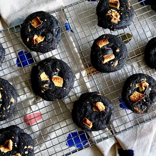 Black Cocoa Triple Chocolate Cookie - Recipe photo by chloekincaid