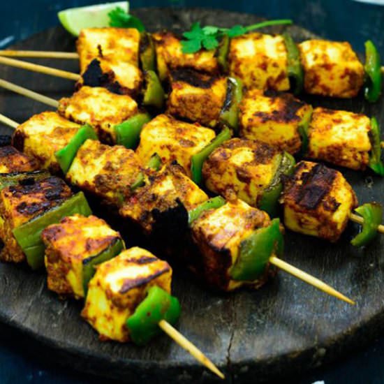 Easy Paneer Tikka Recipe - Recipe photo by Mytastybuds