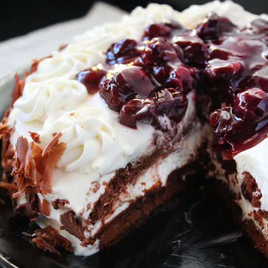 Black forest cake - Recipe photo by hornoMX
