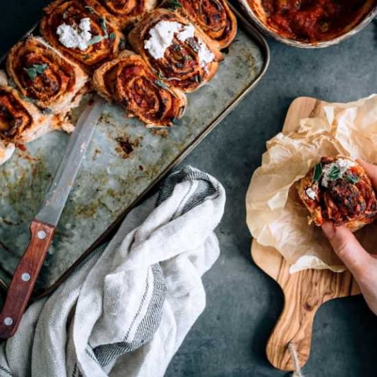 Easy Whole Wheat Pizza Rolls - Recipe photo by nutriciously