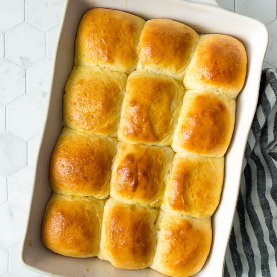 Homemade Dinner Rolls - Recipe photo by cookedbyjulie