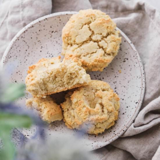 Keto Buttermilk Biscuits - Recipe photo by StemandSpoon