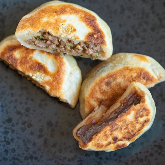 Japanese Oyaki - Recipe photo by Adventures of Carlienne