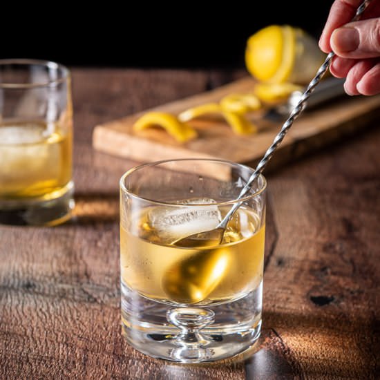 Rusty Nail Cocktail - Recipe photo by Dishesdelish