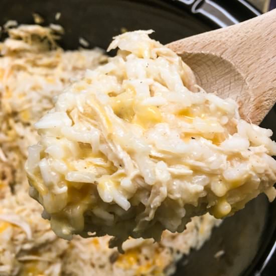 Chicken and Rice Crock Pot - Recipe photo by Back To My Southern Roots
