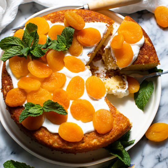 Apricot Snacking Cake - Recipe photo by Butter Be Ready