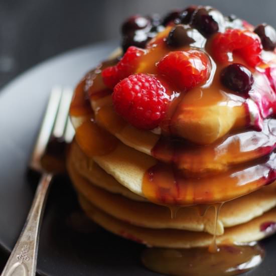 Low Carb Pancakes - Recipe photo by Lakeside Table