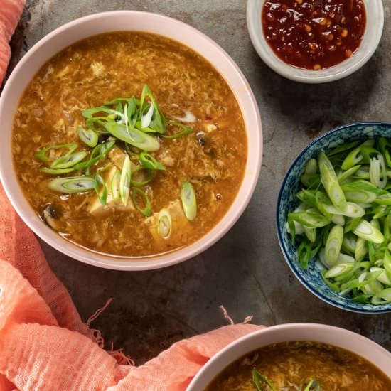 Easy Hot and Sour Soup - Recipe photo by IndiafromIndiana