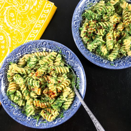 Carrot Greens Recipe (Yummy Pesto!) - Recipe photo by summeryule.com