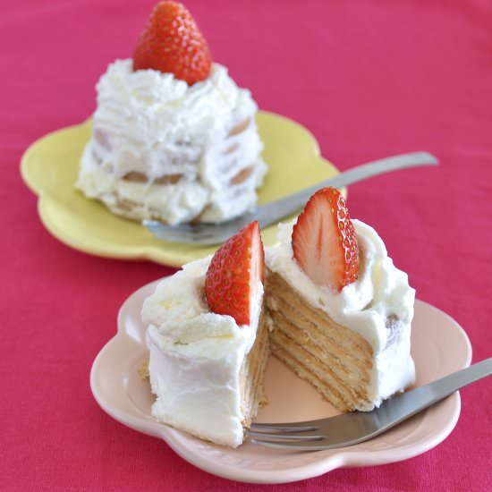 5-Ingredient Shortcake - Recipe photo by ochikeron
