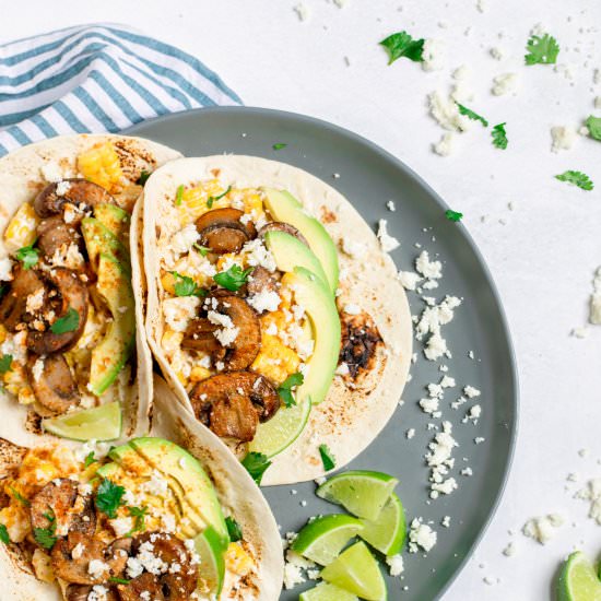 Mexican Street Corn Tacos - Recipe photo by SprinklesandSeaSalt