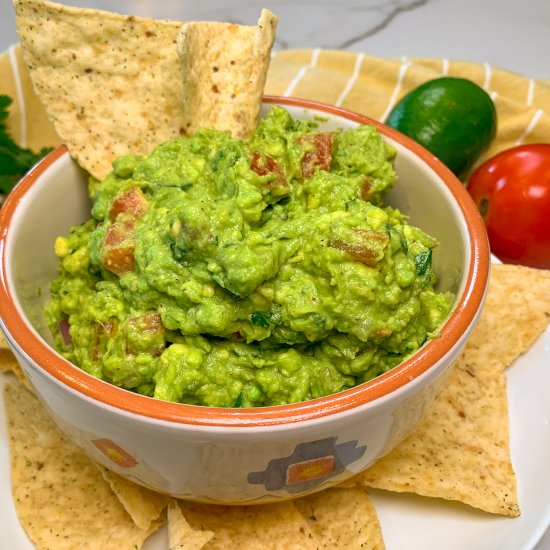 Homemade Guacamole - Recipe photo by Modern Meal Makeover