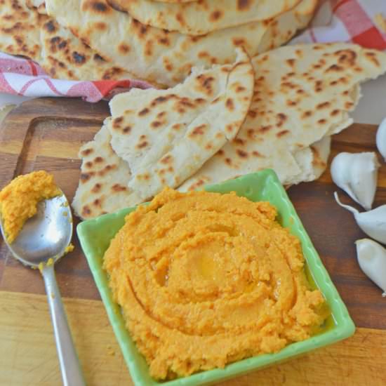 Roasted Carrot Hummus - Recipe photo by Mummys FastandEasy