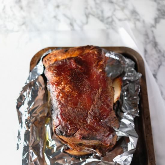 Super Easy Overnight Pulled Pork - Recipe photo by kendallwross
