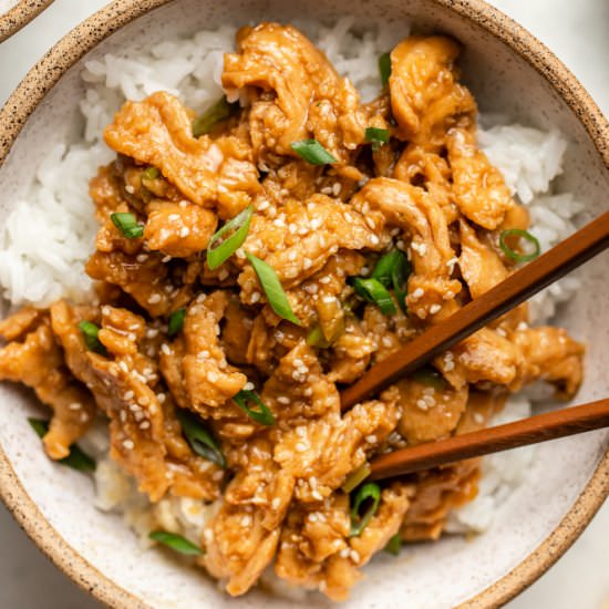 Vegan Sesame "Chicken" - Recipe photo by from my bowl