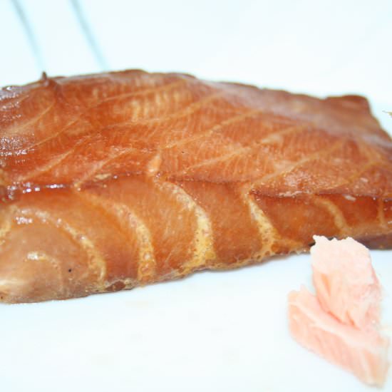 Smoked Salmon – Wet Brine - Recipe photo by AngryBBQ