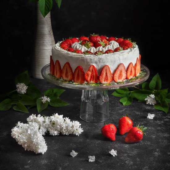 Strawberry cake - Recipe photo by denisav