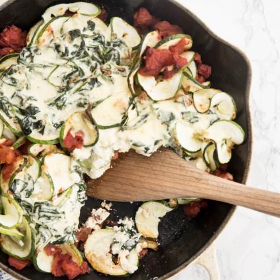 Deconstructed Manicotti Skillet - Recipe photo by Inspiralized