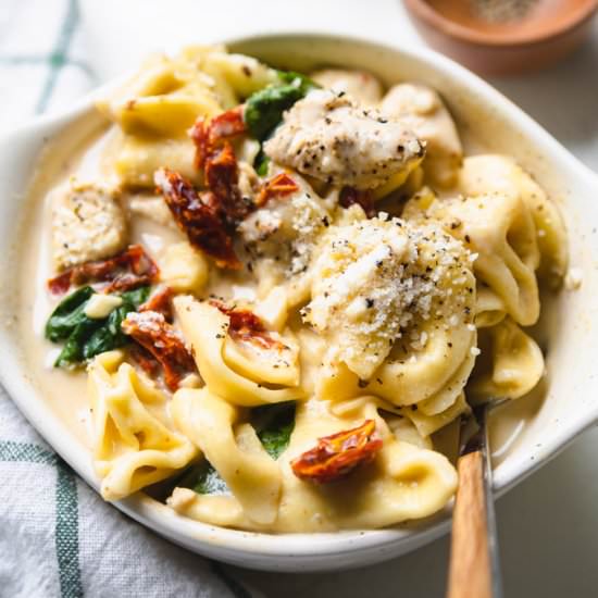 Chicken Tortellini Soup - Recipe photo by Mealswithmaggie