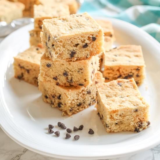 Gluten-Free Blondies - Recipe photo by BlessHerHeartYall