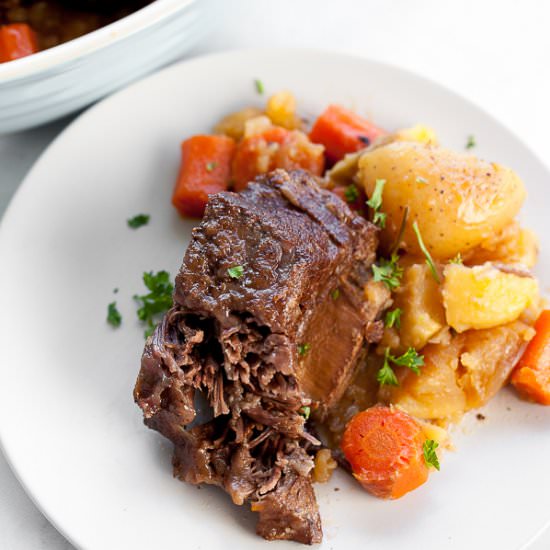 Instant Pot Beef Short Ribs - Recipe photo by thymeandjoy