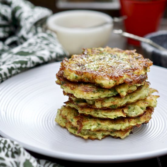 Cabbage And Potato Pancakes - Recipe photo by simmerandsauce
