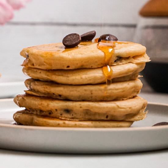 Fluffy Vegan Buttermilk Pancakes - Recipe photo by mags_makes