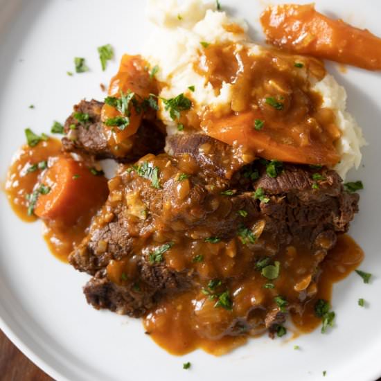 Pot Roast with Vegetables - Recipe photo by GiangisKitchen