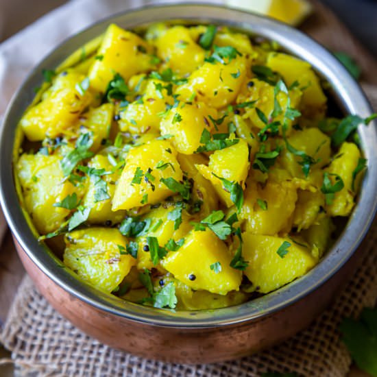Batata Bhaji - Recipe photo by ShwetaintheKitchen