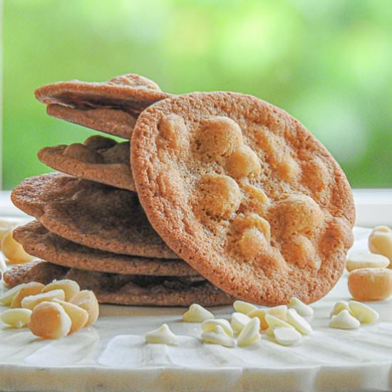 White Chocolate Macadamia Cookies - Recipe photo by House of Elyn Ryn