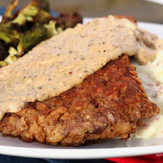 Chicken Fried Steak - Recipe photo by teamsaunderstri
