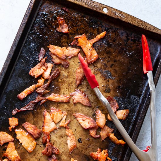 Homemade Salmon Bacon - Recipe photo by AmyGorinNutrition