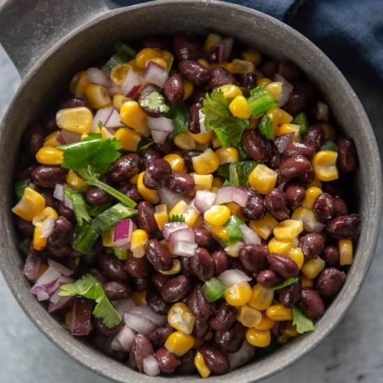 Black Bean and Corn Salsa - Recipe photo by garnishedplate