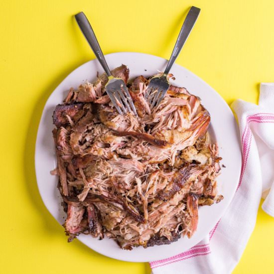 Sous Vide Smoked Pork Shoulder - Recipe photo by aducksoven
