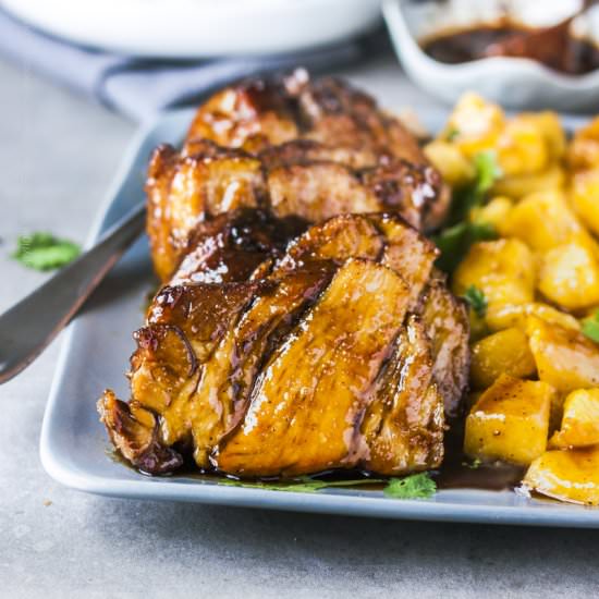 Slow Roasted Pineapple Pork - Recipe photo by Craft Beering