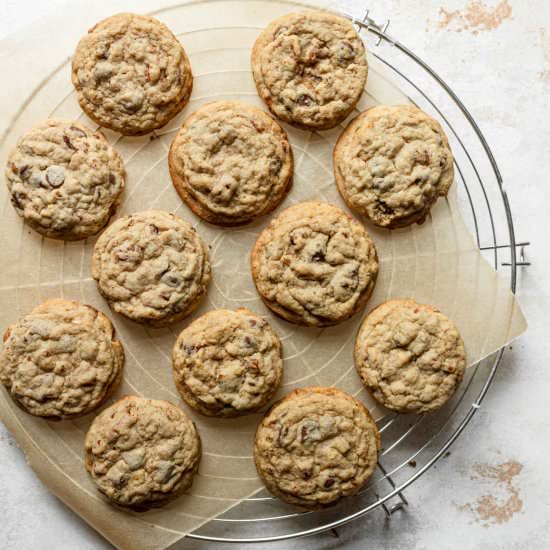 Coffee Pecan Cookies - Recipe photo by OneSarcasticBaker