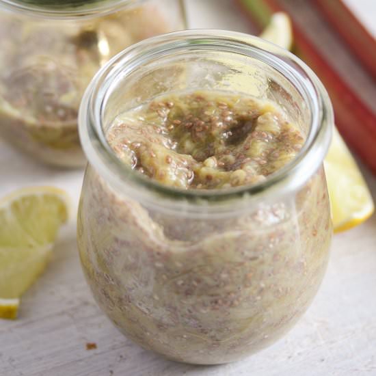 Sugar-Free Jam with Rhubarb - Recipe photo by adinutza