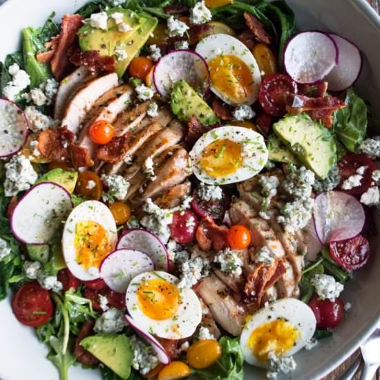 Grilled Romaine Cobb Salad - Recipe photo by The Original Dish