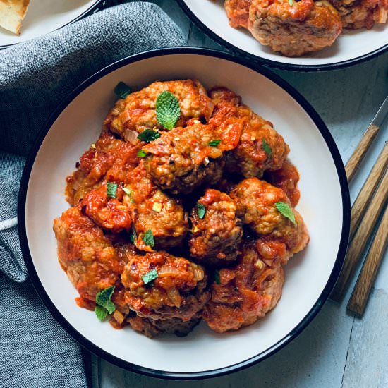 Greek Soutzoukakia - Recipe photo by The Greek Foodie