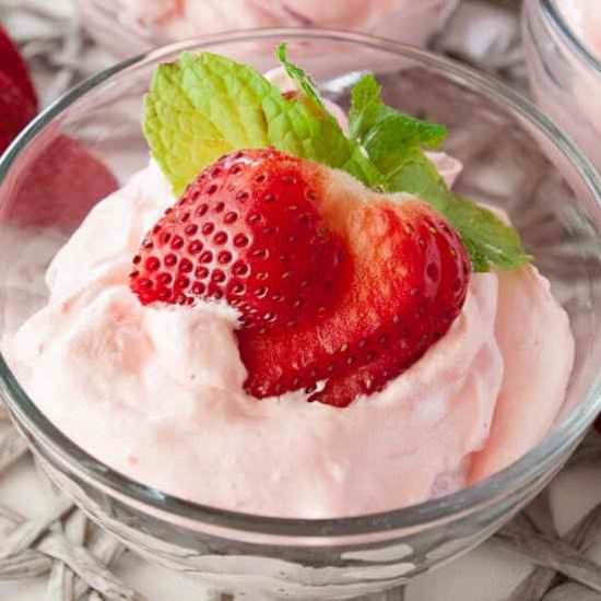 Berries and Cream Jello Salad - Recipe photo by Mindees Cooking Obsession