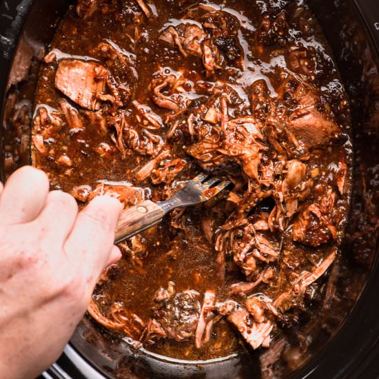 Forever Barbacoa Shredded Beef - Recipe photo by TheFrayedApron