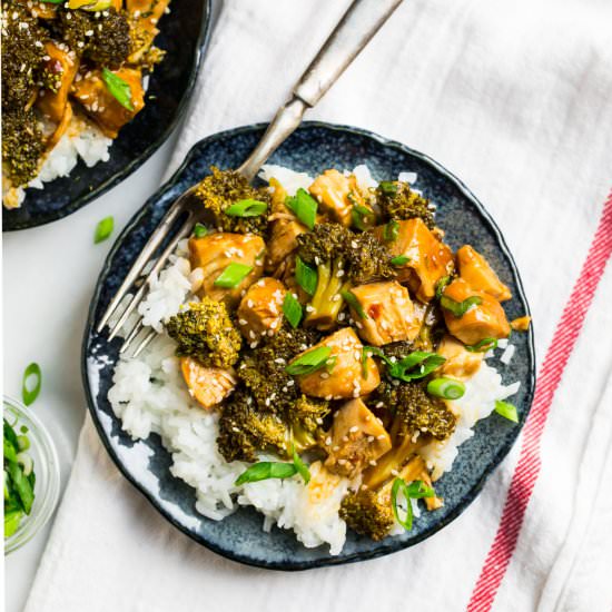 Crockpot Chicken and Broccoli - Recipe photo by wellplated