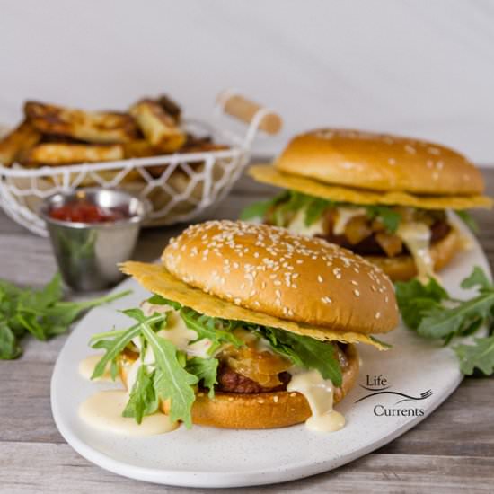 Monster Cheese Burger - Recipe photo by dwayland